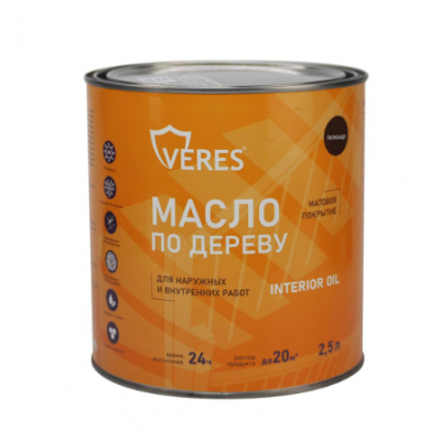 Масло для дерева Veres Interior Oil палисандр (3л)